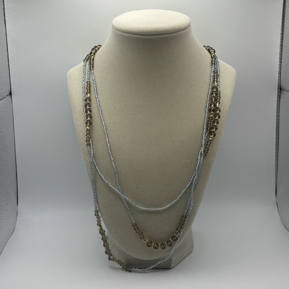 New Mode Seed Bead Necklace Set